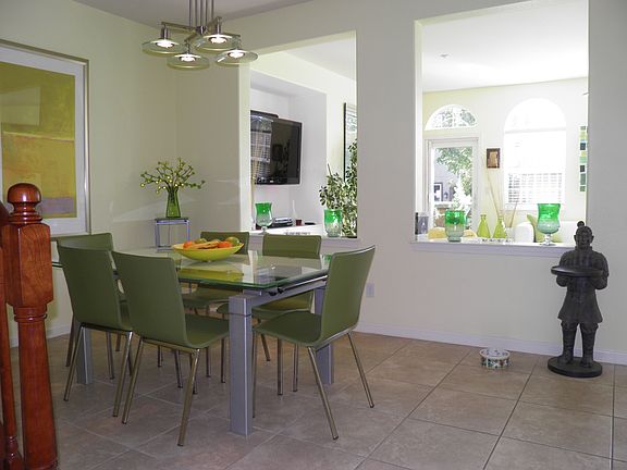 Dining Room Opens to Living