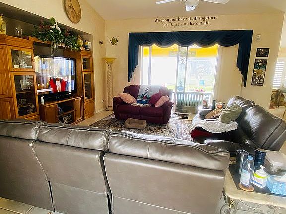 Living room with views.