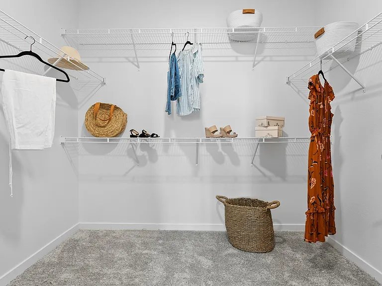 Spacious Walk-In Closet