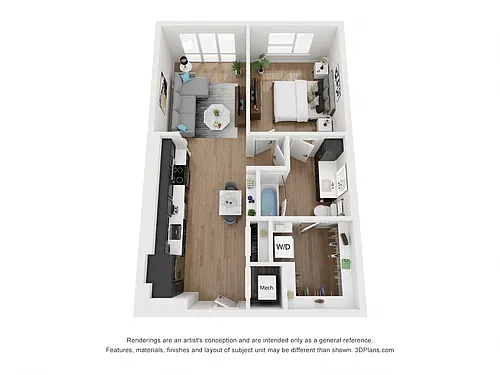 Floor plan A14