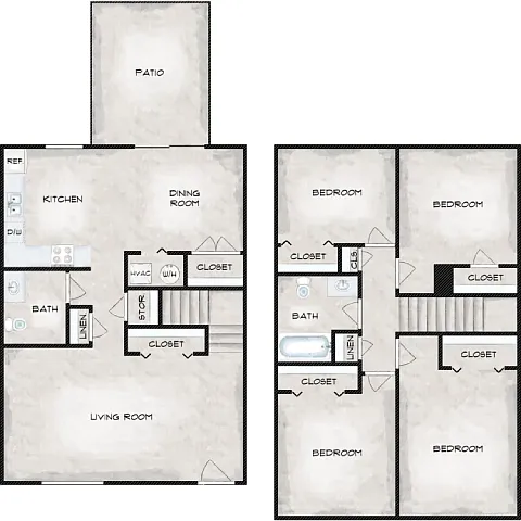 Floor plan Brentwood