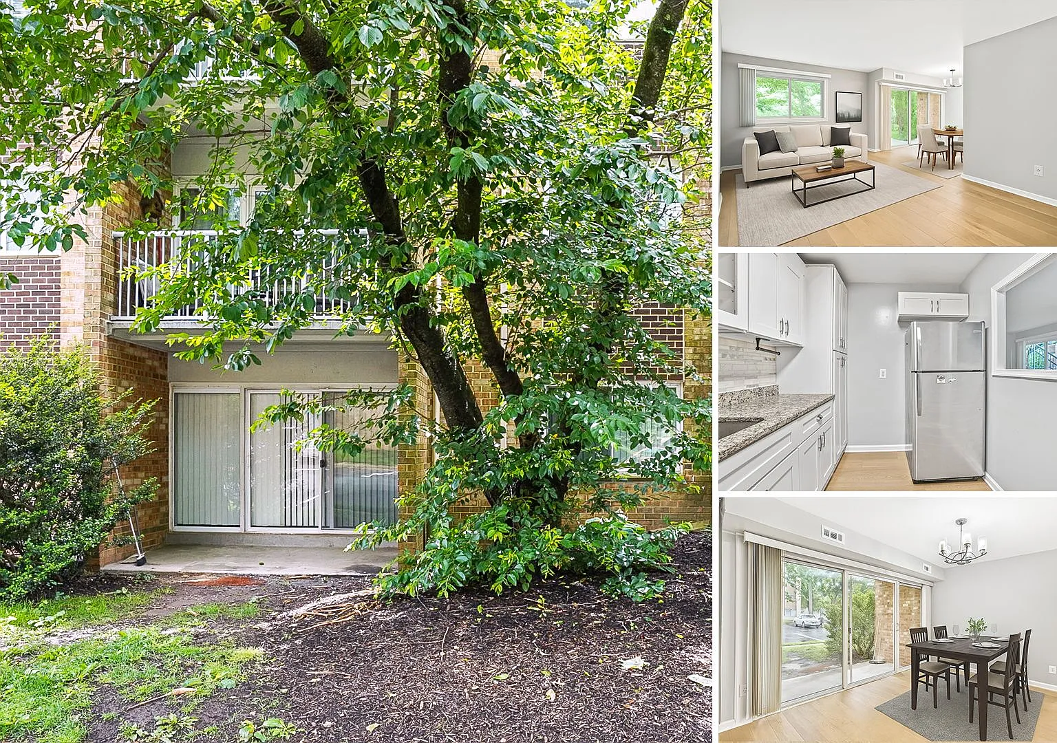Rarely available 3BR/2BA updated ground-floor corner unit with walk-out patio — Photo 1