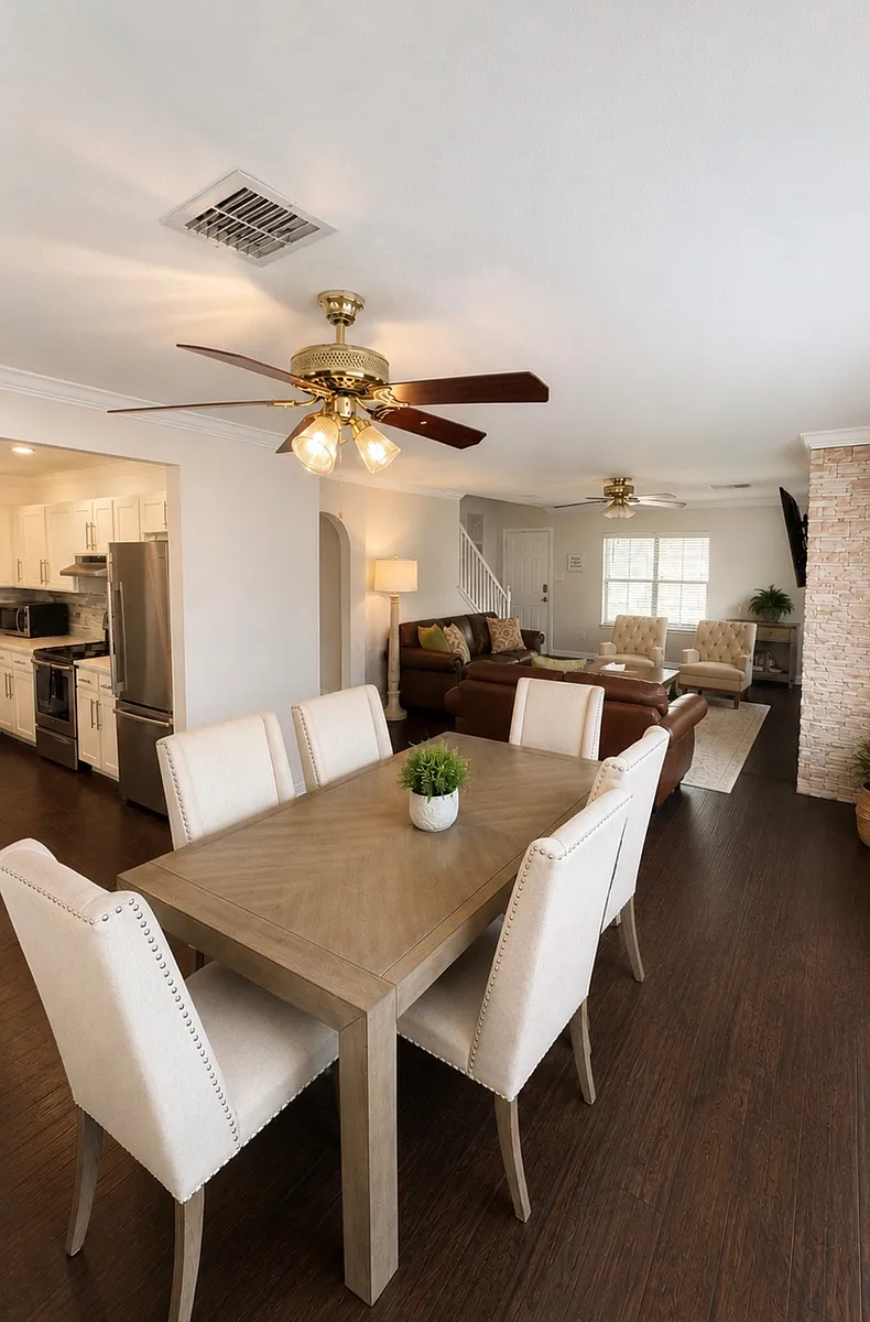 Dining/ Living Space - 2606 Stone Creek Ln
