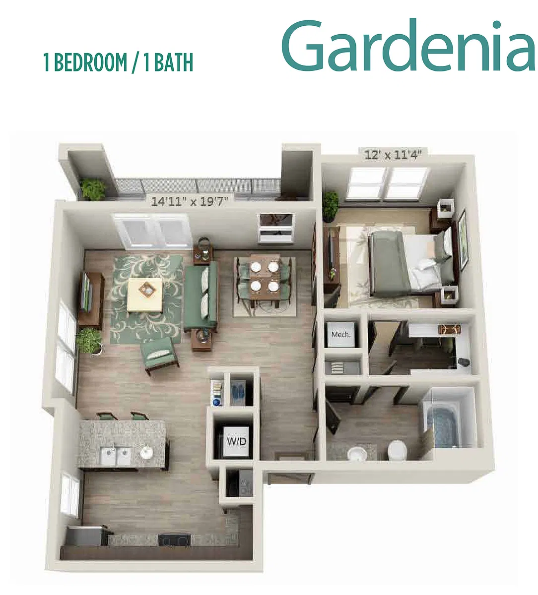 Floor plan Gardenia