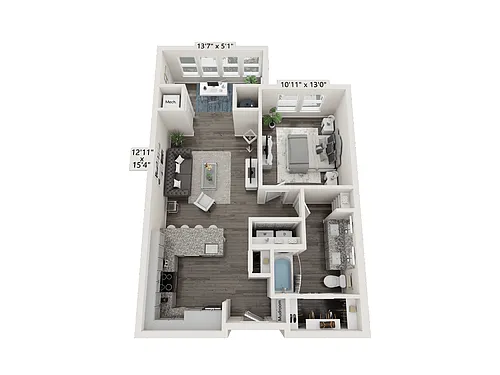 Floor plan A2A