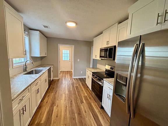Granite counters and new cabinets
