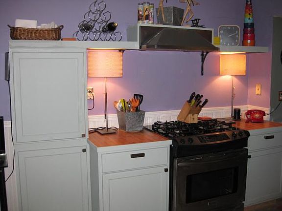 Plenty of prep room for cooking.