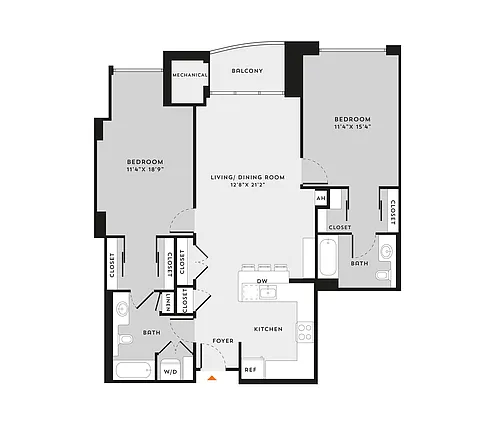 Floor plan 22C