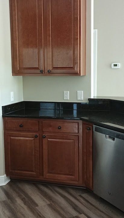 Kitchen with dishwasher