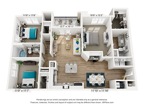 Floor plan The Compass