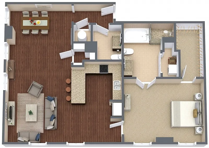 Floor plan Soho 7