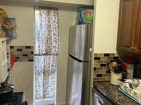 Kitchen, big stainless steel refrigerator