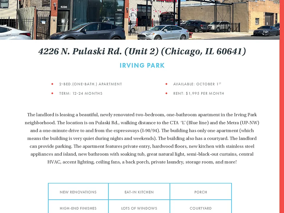 Marketing Flyer