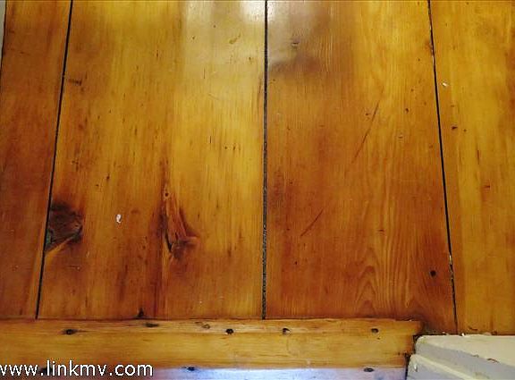 Original Plank Wood Flooring.