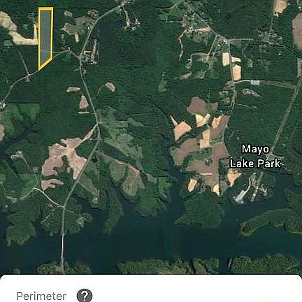 Plot is in yellow to left