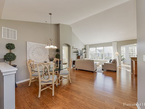 Wood Laminate Floors, Open to Living Room and Kitchen