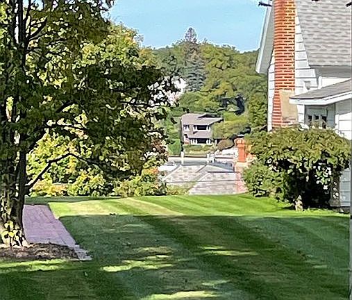 View from front porch