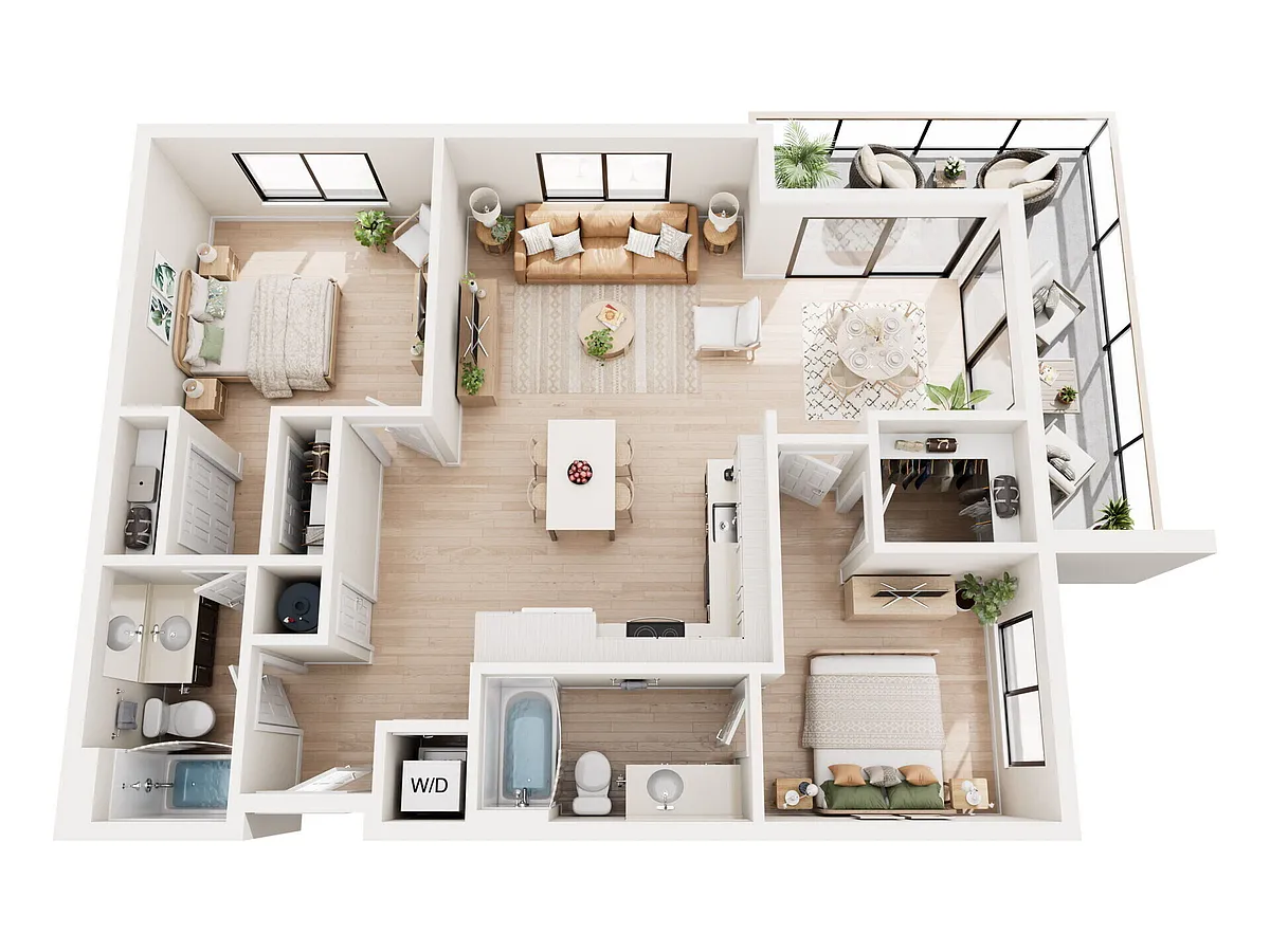 Floor plan B8