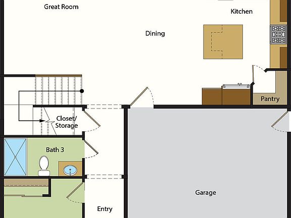 First Floor Floorplan