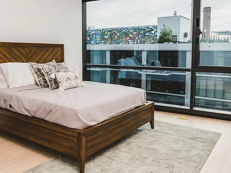 Bedroom fit for a queen