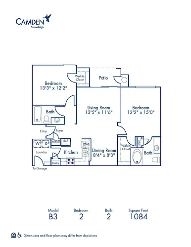 Floor plan B3