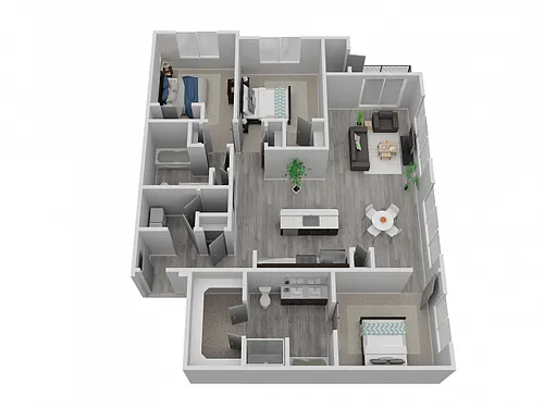 Floor plan Transcend - 3x2 (lv-C1)