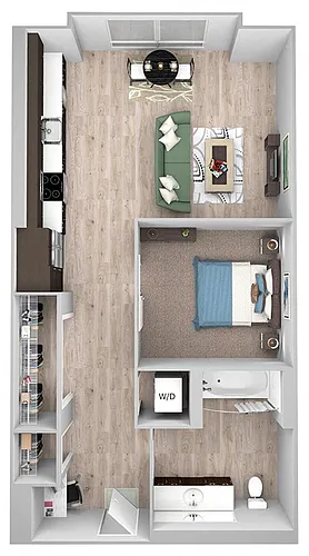 Floor plan A01D