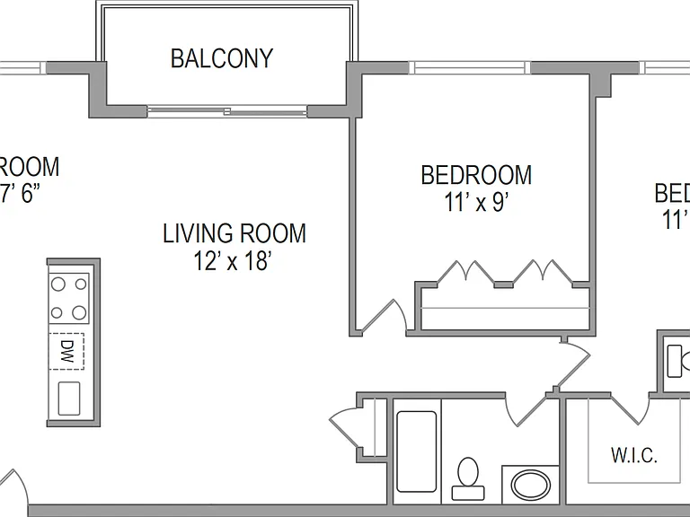 B1.3 BALCONY B1.3 BALCONY
