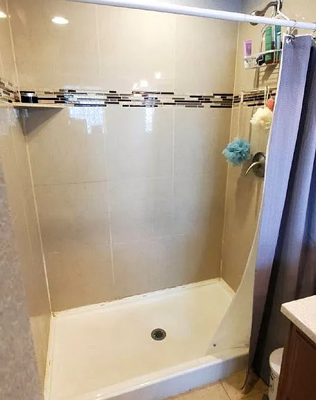 your private bathroom shower