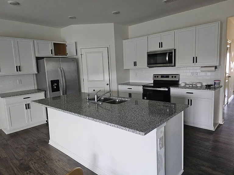 Kitchen, Dishwasher (not shown) is a part of the Island