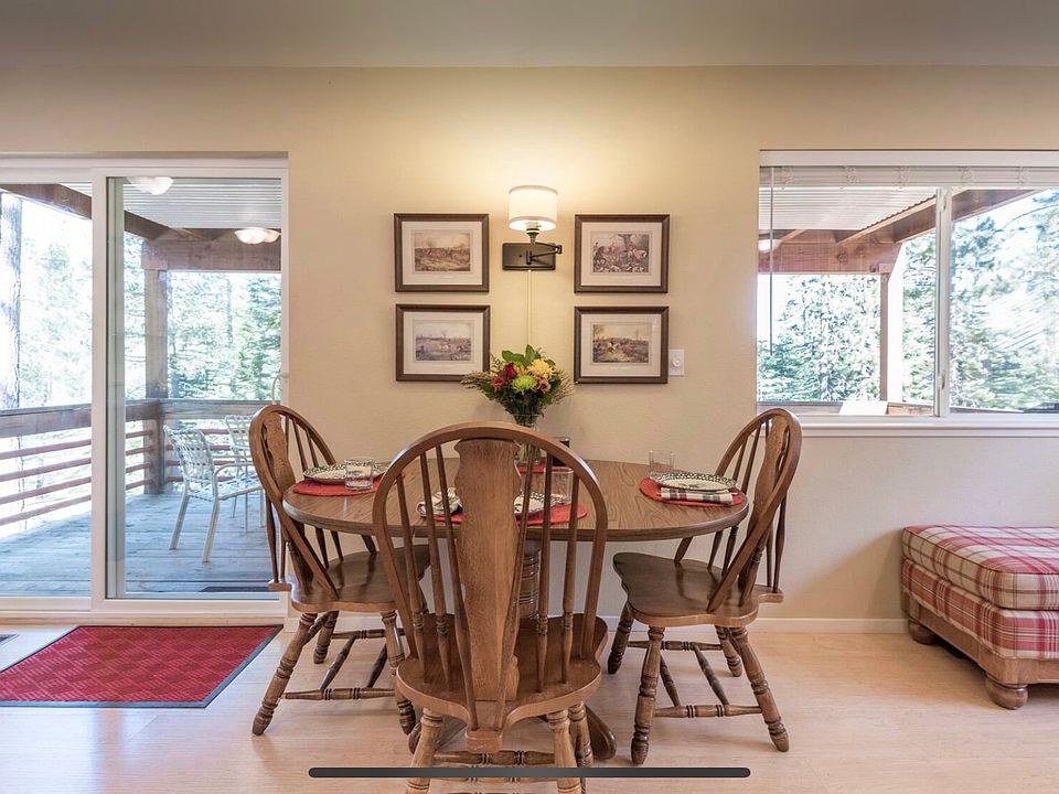 Dining furniture representative; offered unfurnished.