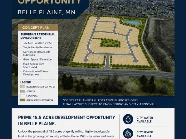 Xx Daniel Dr, Belle Plaine, MN 56011