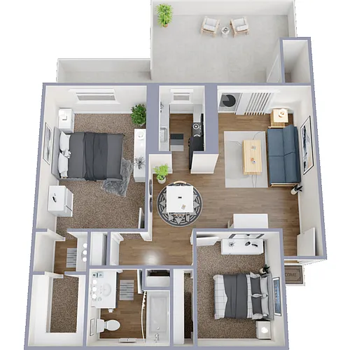 Floor plan Oak