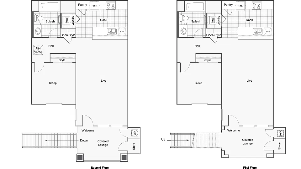 Floor plan Malibu