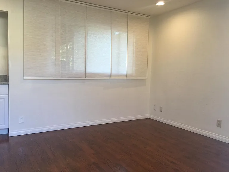 Large double pane windows and recessed lighting