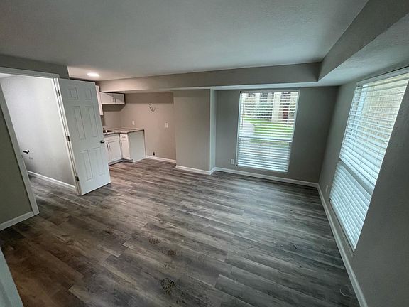 Light and bright studio apartment with new kitchen, windows, bath, paint and flooring. Refrigerator and new stove included.