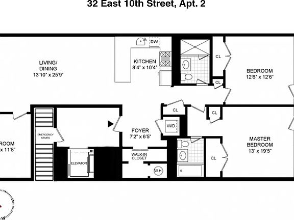 2nd image of 32 E 10th St APT 2