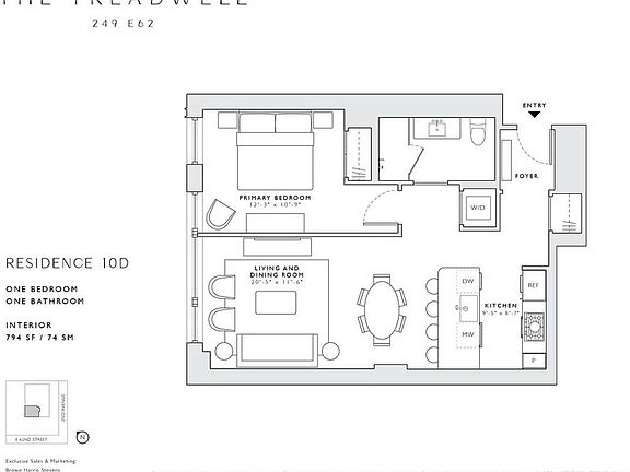 2nd image of 249 E 62nd St #D