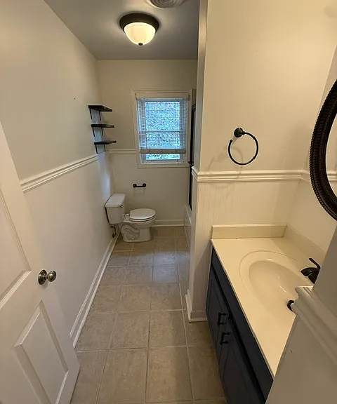 upstairs bathroom