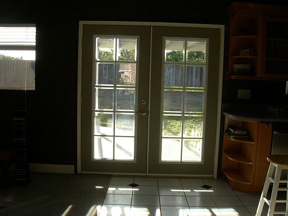 French Door To Backyard