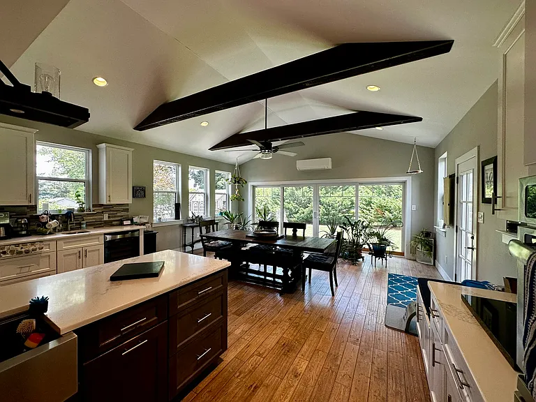 Dining room from the kitchen
