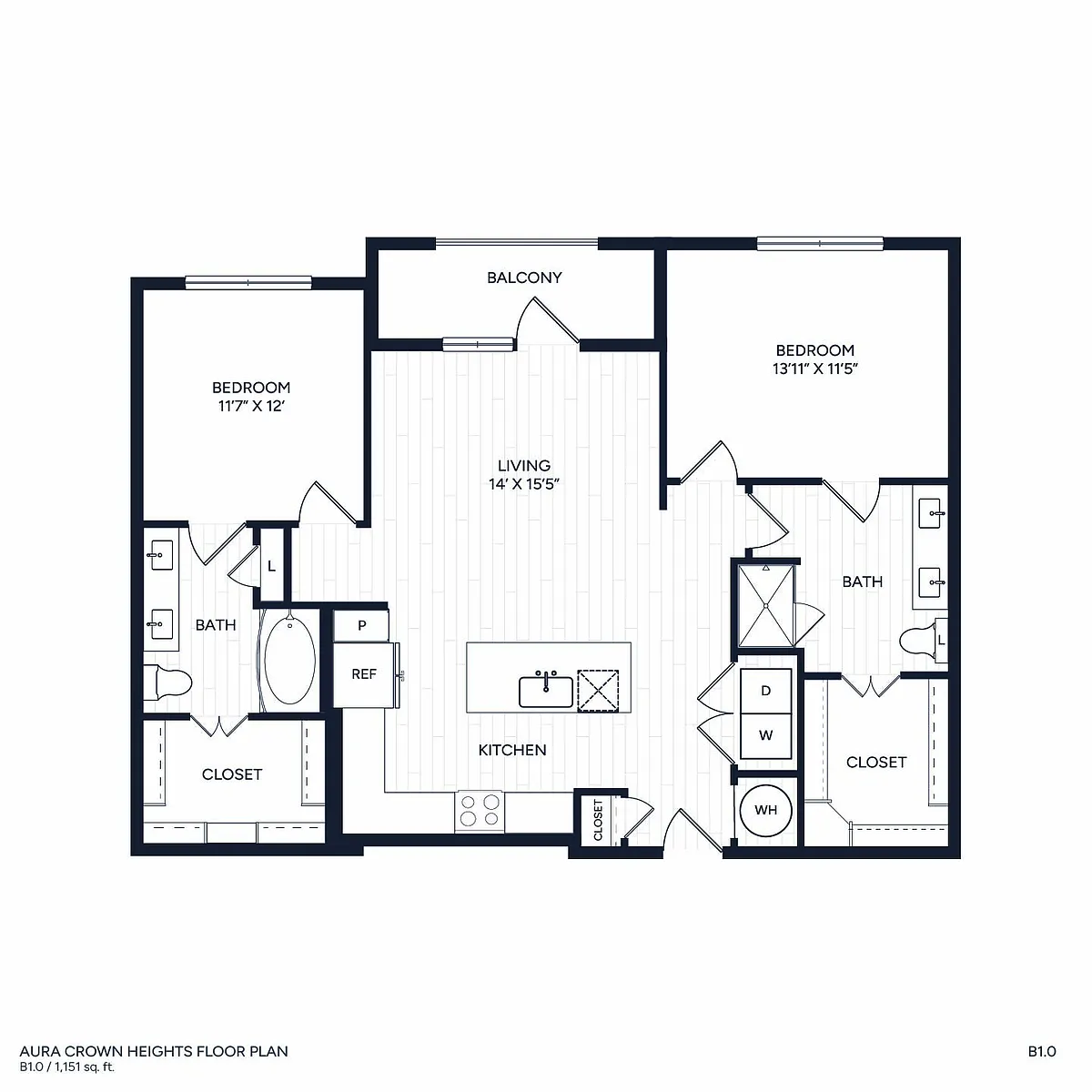 Floor plan B1