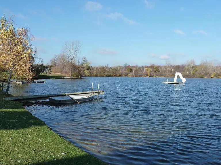 LAKE IN BACK HOME