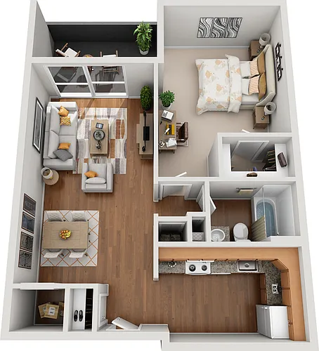 Floor plan 1D
