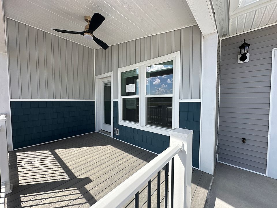 Covered front porch