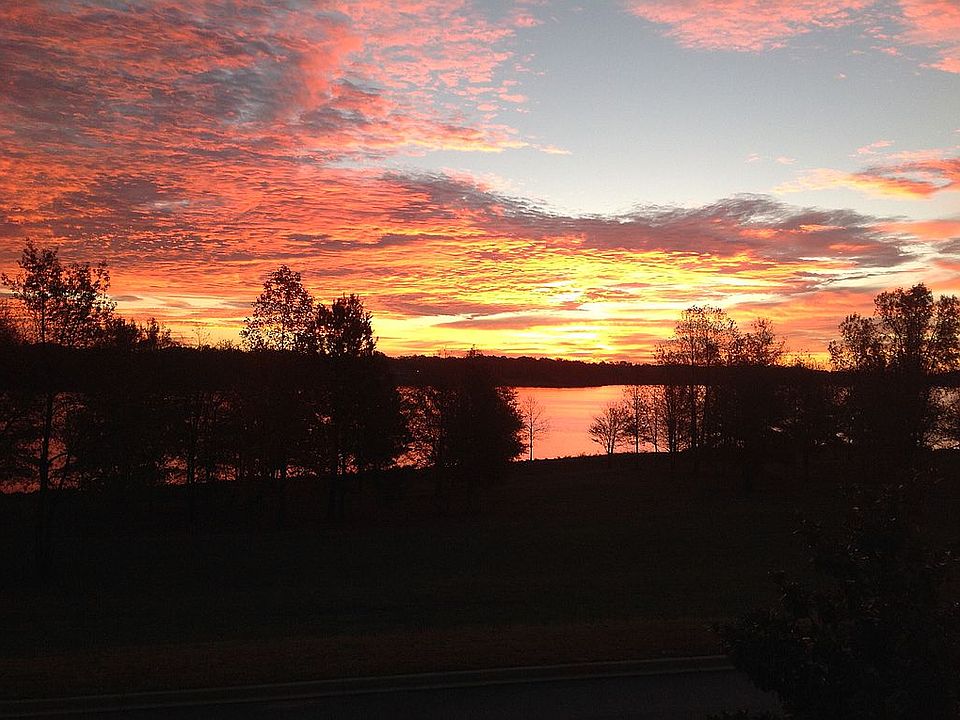 Sunrise on the lake.