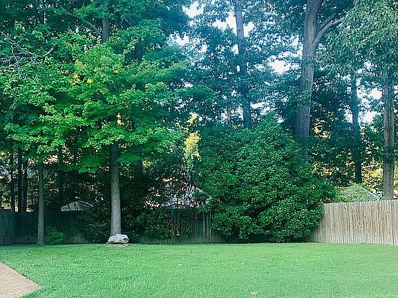 Large side yard