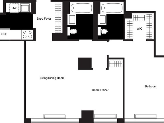 2nd image of 500 W 56th St APT 2202