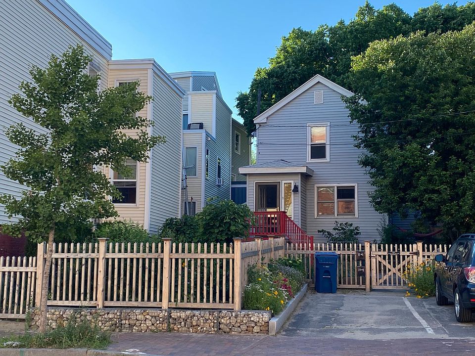 Summer view of yard/gardens.