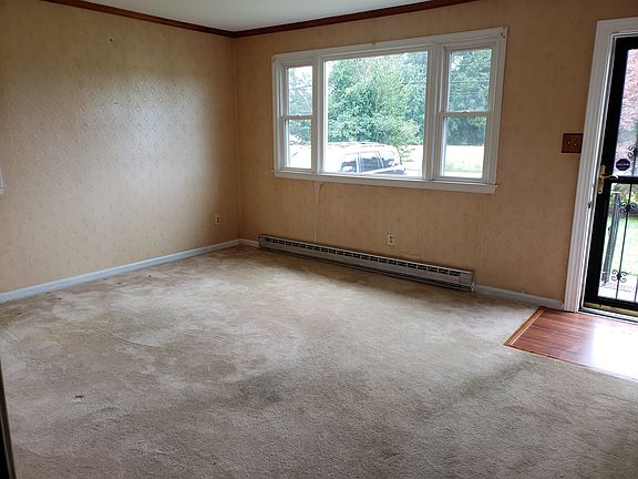 Living room at front door